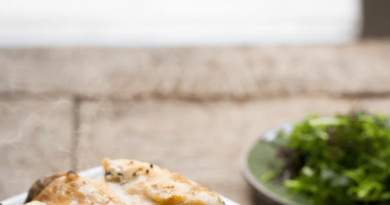 Image for Poireaux au jambon gratinés au fromage Saint Paulin