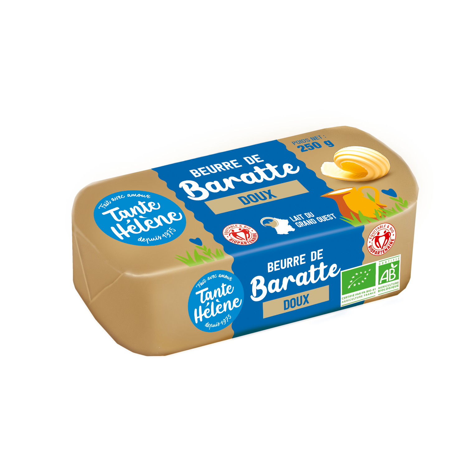 3d 3 4 Beurre De Baratte Th 250gr Doux