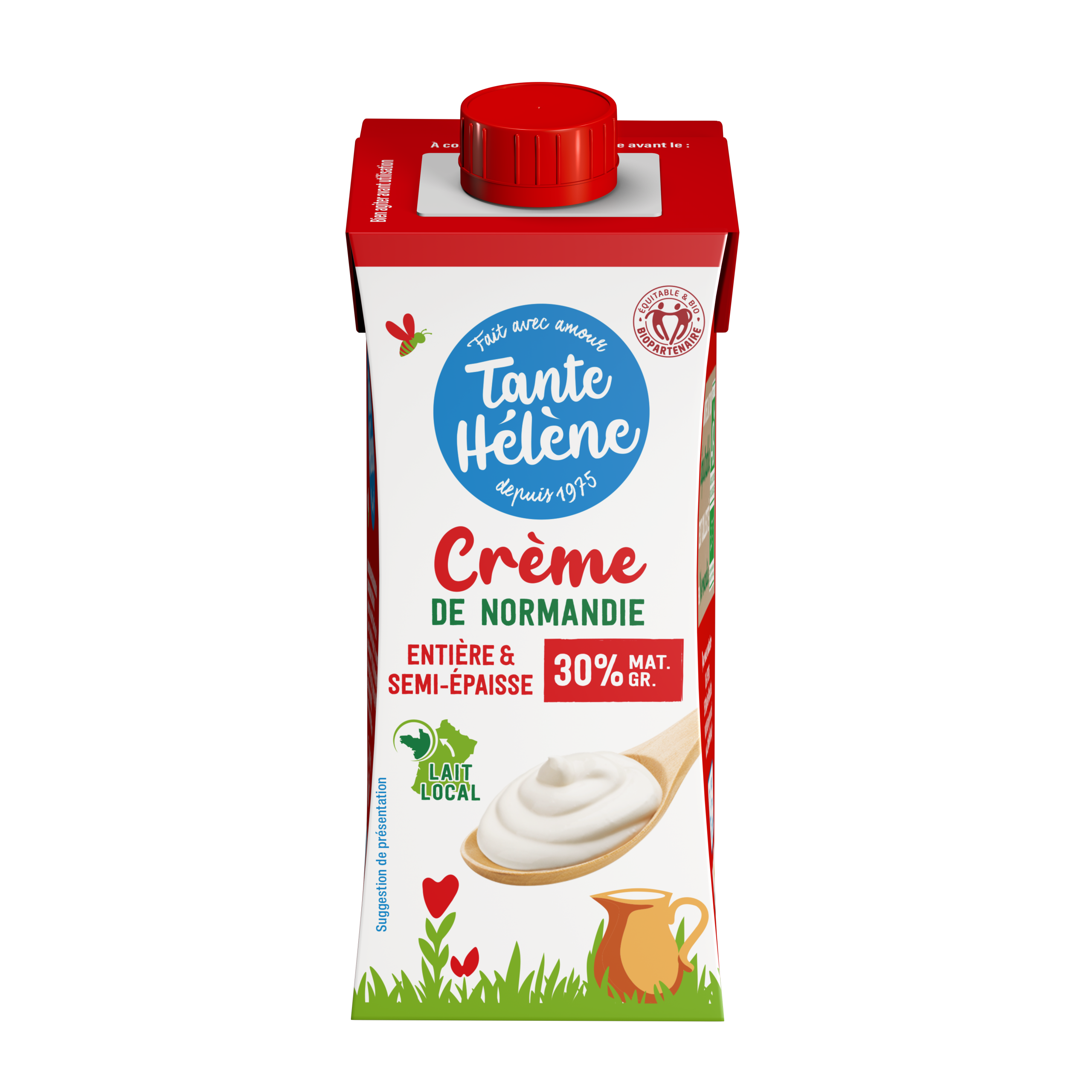 Briques Creme Fraiche Semi Epaisse Face 4800 Hd